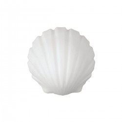 СТЕННА ЛАМПА E27 OPAL SAT SHELL СТЕННА ЛАМПА E27 OPAL SAT SHELL