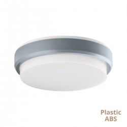 LED ПЛАФОН ЗА ВЪНШЕН МОНТАЖ TINOS СРЕБРИСТ