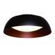 LED ПЛАФОН ЧЕСТЪР 24W 3000K ЧЕРЕН/КАФЯВ