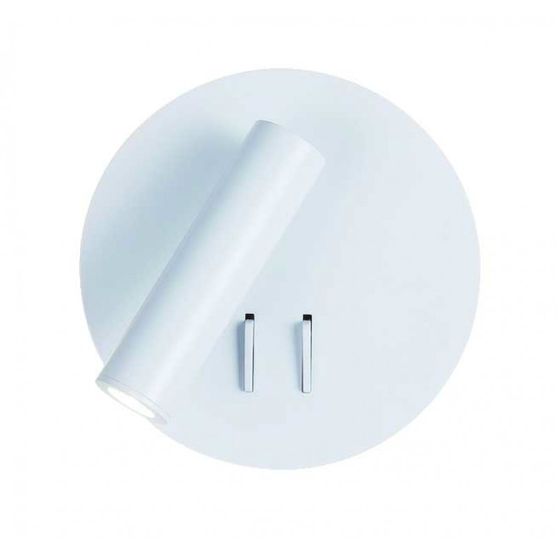 LED СТЕННА ЛАМПА MOBY 6W + 3W БЯЛА LED СТЕННА ЛАМПА MOBY 6W + 3W БЯЛА