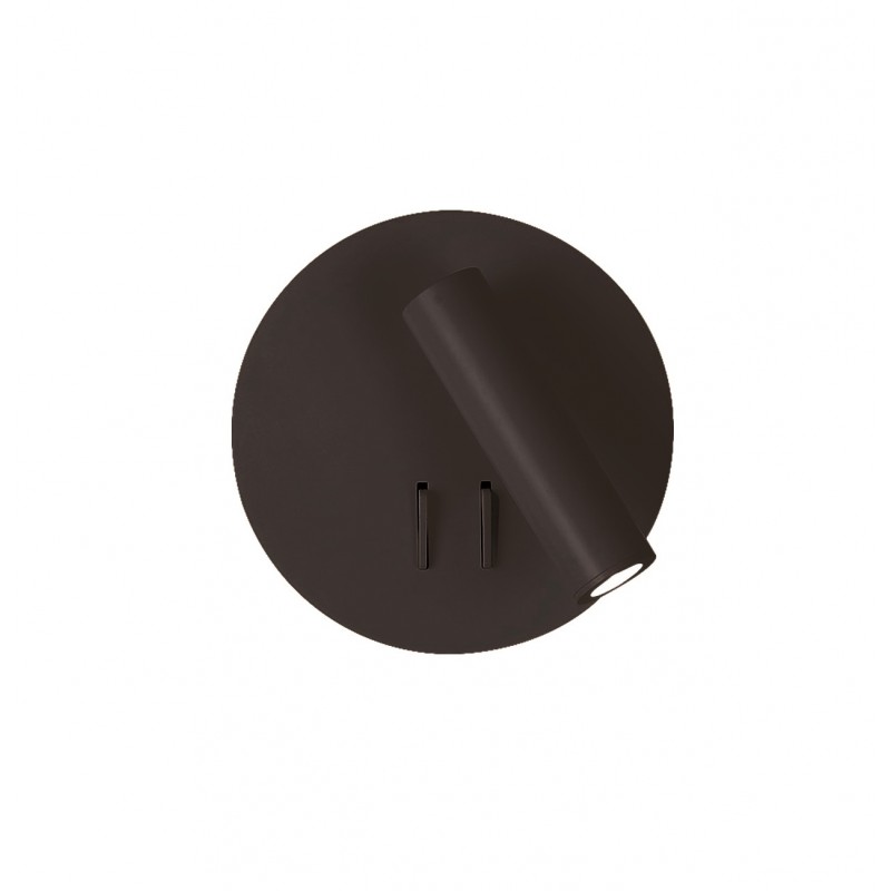 СТИЛНА LED СТЕННА ЛАМПА MOBY ЧЕРНА 6W + 3W СТИЛНА LED СТЕННА ЛАМПА MOBY ЧЕРНА 6W + 3W