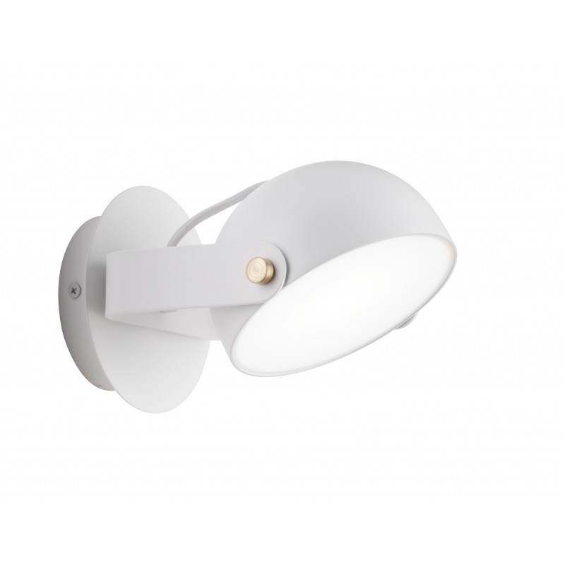 СТЕННА ЛАМПА ХЕМИ БЯЛА LED 5,8W 3000K СТЕННА ЛАМПА ХЕМИ БЯЛА LED 5,8W 3000K