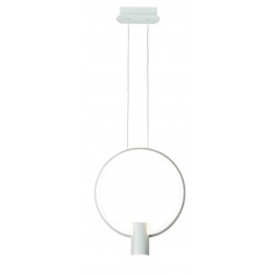 ПЕНДЕЛ СИНДИ БЯЛ С LED МОДУЛ 25,5W