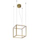 ПЕНДЕЛ GOLD CUBE 36W ЗЛАТЕН МАТ ПЕНДЕЛ GOLD CUBE 36W ЗЛАТЕН МАТ