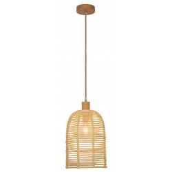 ВИСЯЩО ОСВЕТИТЕЛНО ТЯЛО BELL RATTAN / WOOD ВИСЯЩО ОСВЕТИТЕЛНО ТЯЛО BELL RATTAN / WOOD