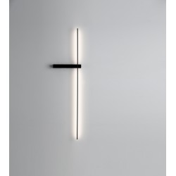 СТЕННА ЛАМПА SLIM LED 14W ЧЕРНА 3000K СТЕННА ЛАМПА SLIM LED 14W ЧЕРНА 3000K