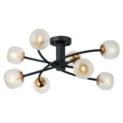 ПОЛИЛЕЙ IFIGENIA G9 LED 8X5W ЧЕРЕН