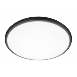 LED ПЛАФОН РОНИ 25W 3000K ЧЕРЕН/БЯЛ