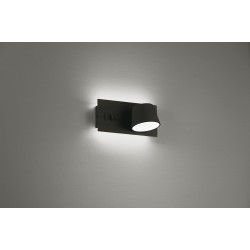 СТЕННА ЛАМПА SAM LED МОДУЛ 6,6W - 19,3W ЧЕРЕН ПЯСЪК IP20 СТЕННА ЛАМПА SAM LED МОДУЛ 6,6W - 19,3W ЧЕРЕН ПЯСЪК IP20