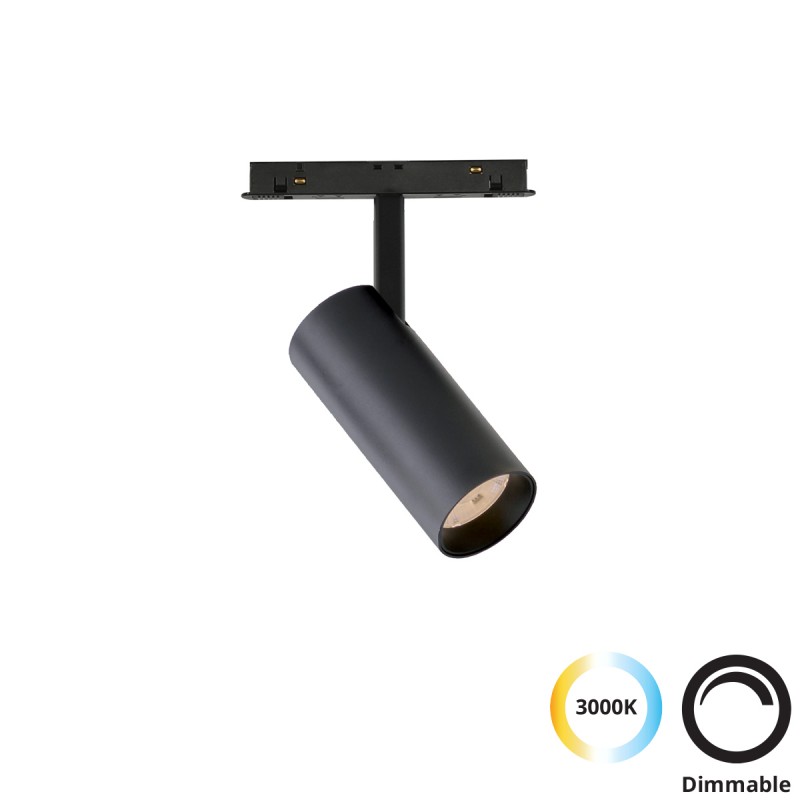 SPOT TRACK 10W МАГНИТЕН LED МОДУЛ 3000K ЧЕРЕН