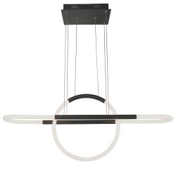 ПЕНДЕЛ GIROTONDO LED 30W ЧЕРЕН 3000K ПЕНДЕЛ GIROTONDO LED 30W ЧЕРЕН 3000K