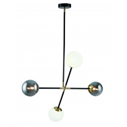 ПЕНДЕЛ CROSS G9 4X40W БЯЛ/ПУШЕК ПЕНДЕЛ CROSS G9 4X40W БЯЛ/ПУШЕК