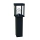ГРАДИНСКА ЛАМПА KEROS ЧЕРНА H600 IP44