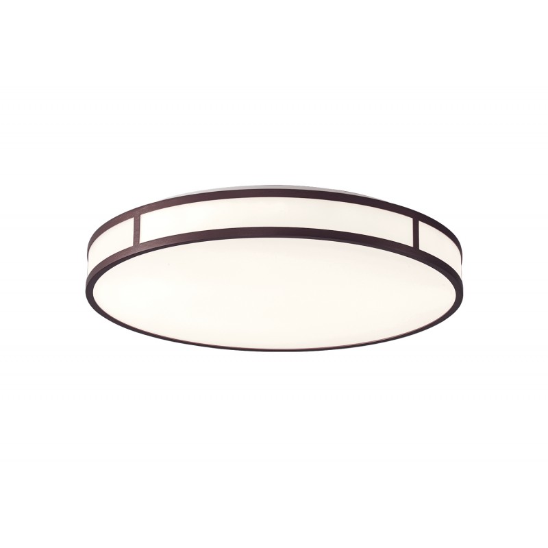ПЛАФОН ПИЕДРО LED 40W 3000K БЯЛ/КАФЯВ