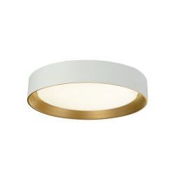 ПЛАФОН LED SPIRITED 24W 3000K БЯЛ/ЗЛАТИСТ