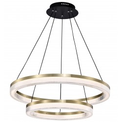 ПЕНДЕЛ HAPPINESS LED 43,6W ТИТАН ЗЛАТО / ЧЕРНО