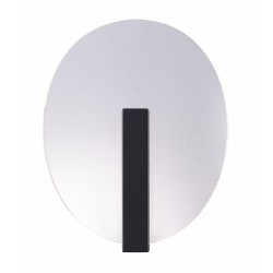 СТЕННА ЛАМПА EVA LED 10W АНТРАЦИТ/ПРОЗРАЧНО