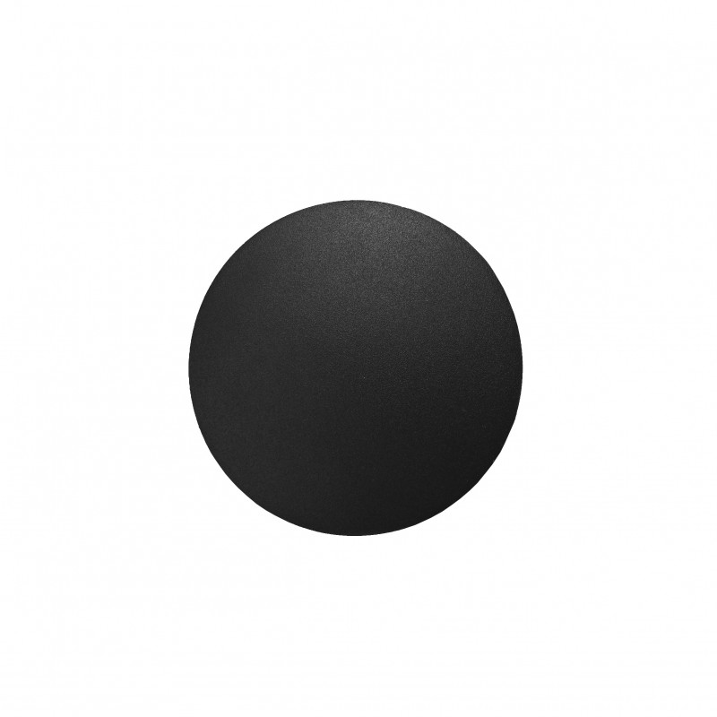СТЕННА ЛАМПА КРЪГЛА ГЛАДКА DARK GREY 4W