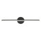СТЕННА ЛАМПА КАМЕЛИЯ ЧЕРЕН МАТ