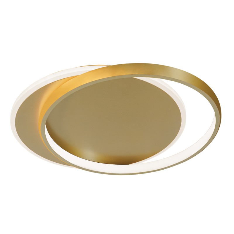 ТАВАННА ЛАМПА EVELYN ЗЛАТИСТА 43W LED 3000K ТАВАННА ЛАМПА EVELYN ЗЛАТИСТА 43W LED 3000K