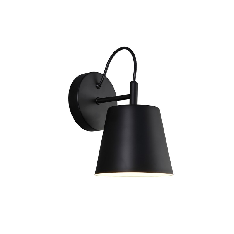 СТЕННА ЛАМПА SENIC E27 40W ЧЕРНА / БЯЛА СТЕННА ЛАМПА SENIC E27 40W ЧЕРНА / БЯЛА