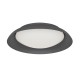 ПЛАФОН БРИТНИ LED 23W 3000K ТЪМНО СИВ