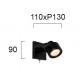 СПОТ BLACK MAGMA GU10 42W ЧЕРЕН СПОТ BLACK MAGMA GU10 42W ЧЕРЕН