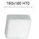 ПЛАФОН TITO 1XG9 33W БЯЛ ПЛАФОН TITO 1XG9 33W БЯЛ