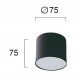 ПЛАФОН ЧЕРЕН JAXON D:75 LED 8W 3000K ПЛАФОН ЧЕРЕН JAXON D:75 LED 8W 3000K