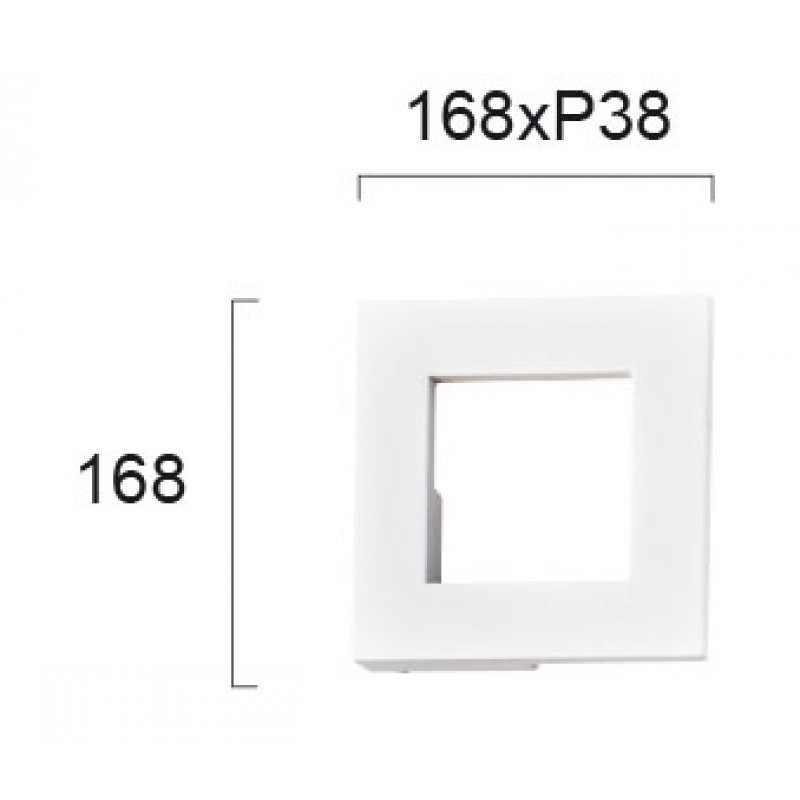 LED СТЕННА ЛАМПА SANTORINI 6W БЯЛА LED СТЕННА ЛАМПА SANTORINI 6W БЯЛА