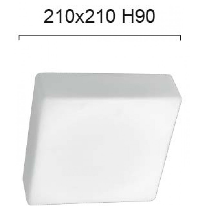 ПЛАФОН ТИТО 210X210 БЯЛ ПЛАФОН ТИТО 210X210 БЯЛ