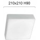 ПЛАФОН ТИТО 210X210 БЯЛ ПЛАФОН ТИТО 210X210 БЯЛ