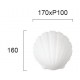 СТЕННА ЛАМПА E27 OPAL SAT SHELL СТЕННА ЛАМПА E27 OPAL SAT SHELL