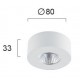 LED ПЛАФОН ФАНИ 7W 3000K БЯЛ