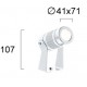 LED ПРОЖЕКТОР ЗА ГРАДИНА ATLAS 4W 3000K БЯЛ LED ПРОЖЕКТОР ЗА ГРАДИНА ATLAS 4W 3000K БЯЛ