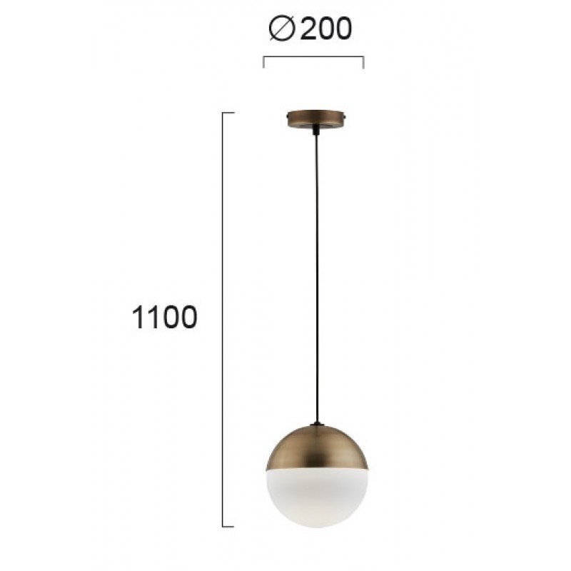 ПЕНДЕЛ VIOLA 200 БЯЛ / ОКСИД ПЕНДЕЛ VIOLA 200 БЯЛ / ОКСИД