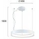 ПЕНДЕЛ VERDI LED 35W 3000K МАТ БЯЛ ПЕНДЕЛ VERDI LED 35W 3000K МАТ БЯЛ