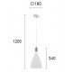 ПЕНДЕЛ БЯЛ D 190 LAMAS ПЕНДЕЛ БЯЛ D 190 LAMAS