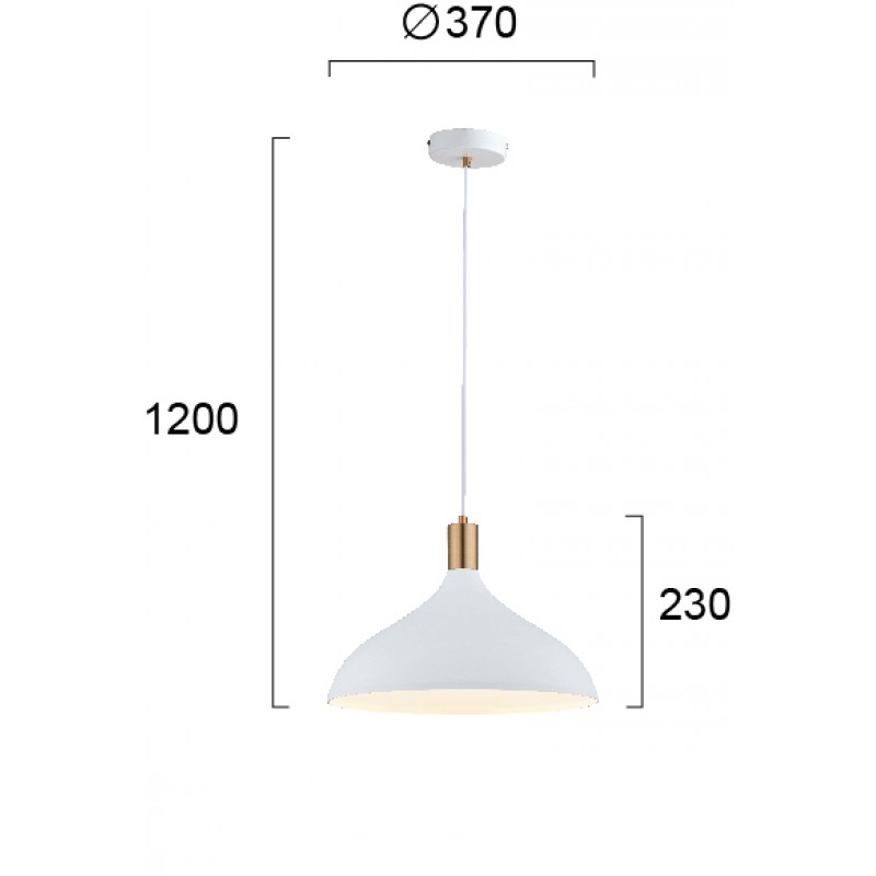 ПЕНДЕЛ LAMAS D 370 БЯЛ