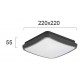 ПЛОСЪК LED ПЛАФОН TIBUOK 10W 3000K ПЛОСЪК LED ПЛАФОН TIBUOK 10W 3000K