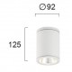 LED СПОТ MAROCO 6,2W БЯЛ LED СПОТ MAROCO 6,2W БЯЛ