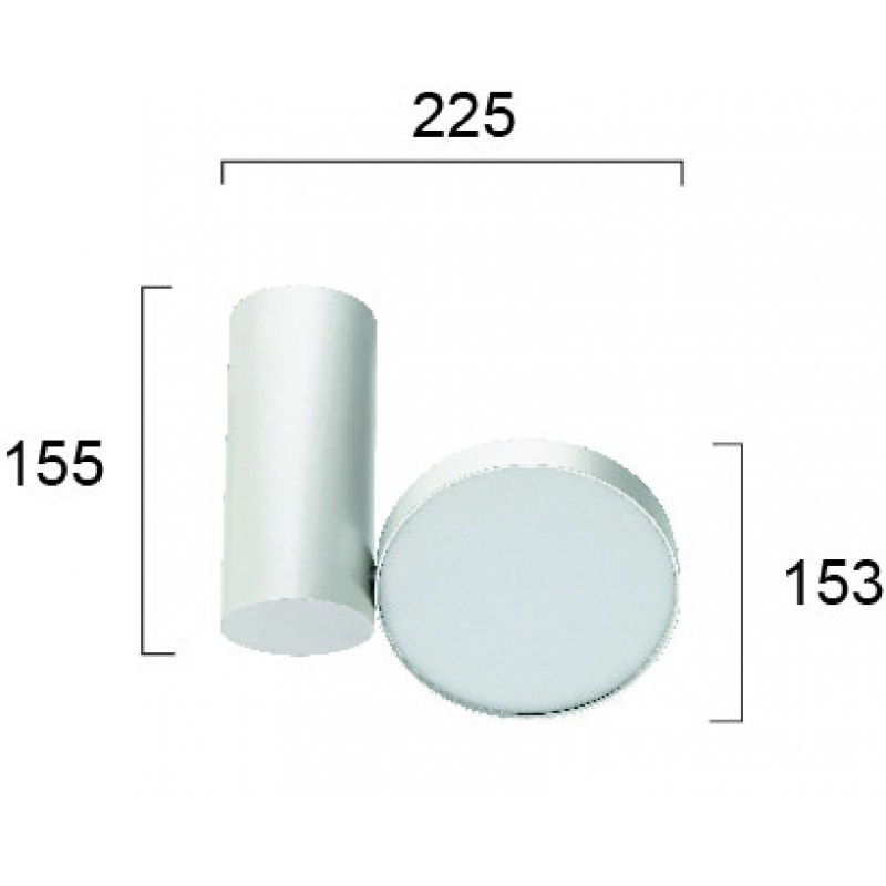 LED СПОТ MARKOS 17,8W БЯЛ 2900K