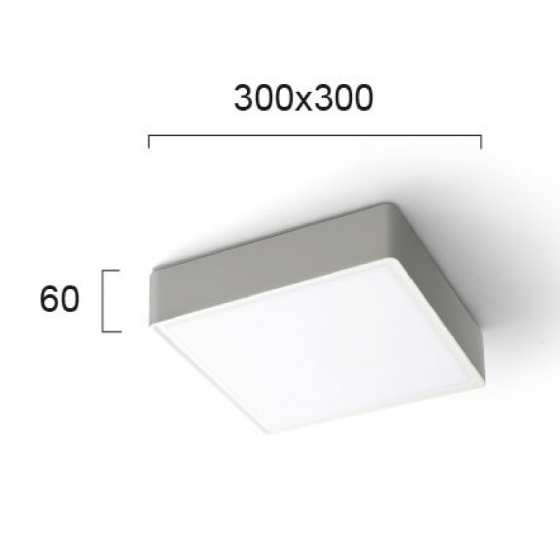 ТЪНЪК ТАВАНЕН ПЛАФОН DONOUSA LED 24W СРЕБРИСТ ТЪНЪК ТАВАНЕН ПЛАФОН DONOUSA LED 24W СРЕБРИСТ