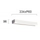 СТЕННА ЛАМПА ROBIN LED 14,5W ХРОМ IP44 СТЕННА ЛАМПА ROBIN LED 14,5W ХРОМ IP44