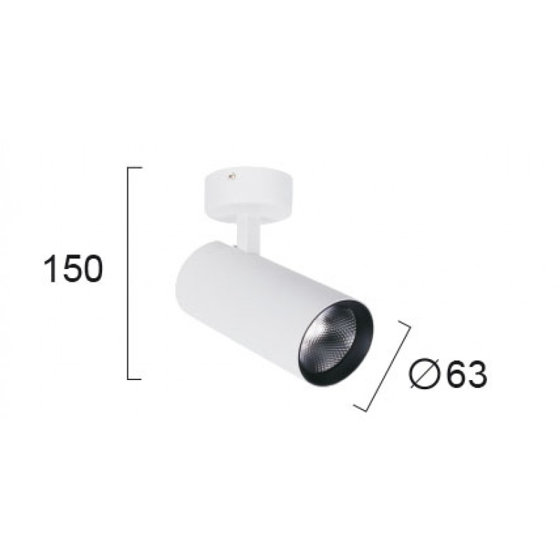SPOT LIGHT NESTOR LED 13W БЯЛ 3000K