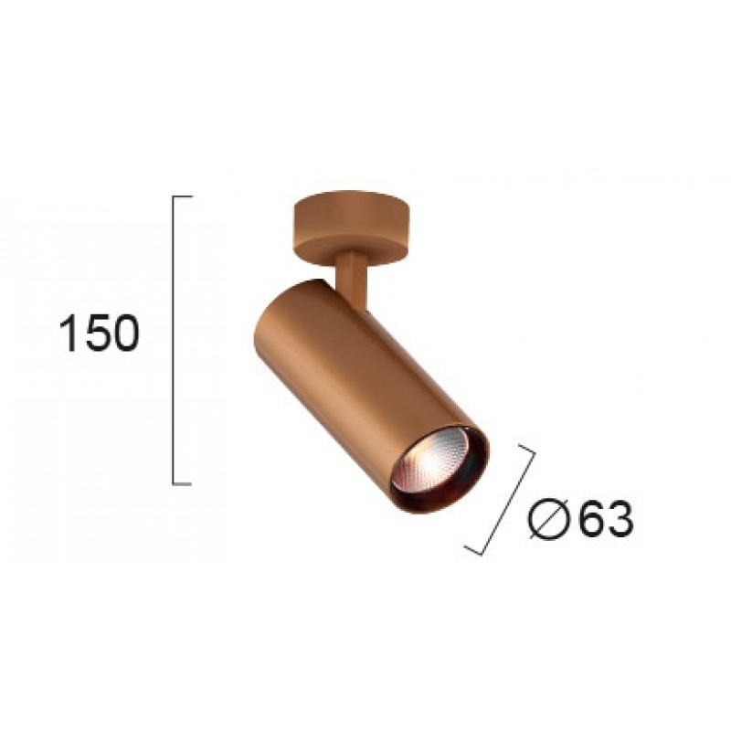 LED СПОТ NESTOR GOLD MATT 15W