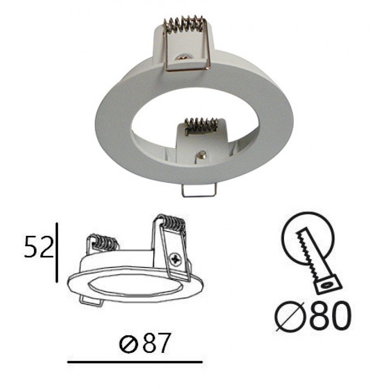 КОРПУС ЗА КРУШКА WHITE SPOT FRAME TOP SPOT КОРПУС ЗА КРУШКА WHITE SPOT FRAME TOP SPOT