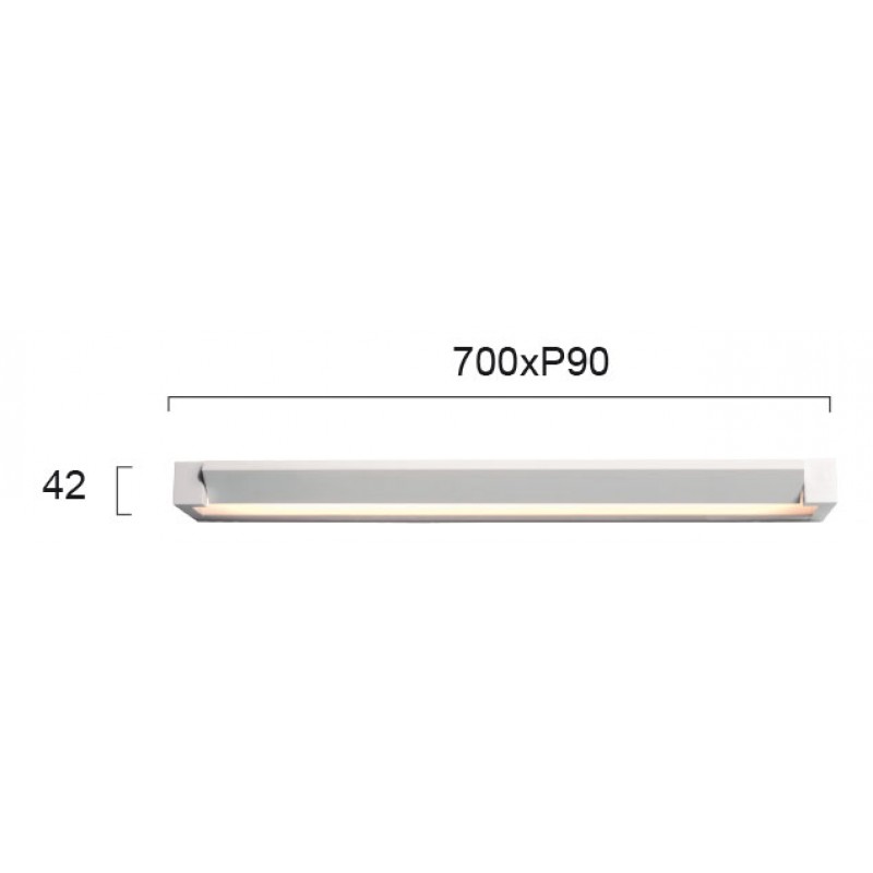 СТЕННА ЛАМПА VALSE LED 20,9W БЯЛА СТЕННА ЛАМПА VALSE LED 20,9W БЯЛА