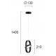 ПЕНДЕЛ RENA LED 6,2W ЧЕРЕН ПЕНДЕЛ RENA LED 6,2W ЧЕРЕН