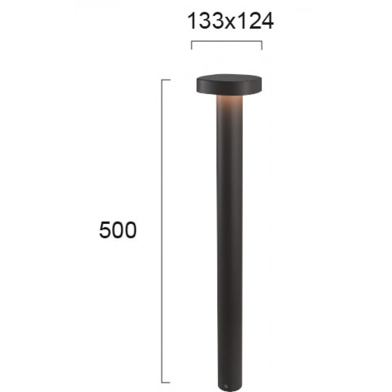 ГРАДИНСКА ЛАМПА ONDA LED 7W DARK GREY ГРАДИНСКА ЛАМПА ONDA LED 7W DARK GREY